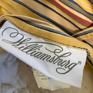 Pine Cone Hill Yellow and Blue Striped Twin Bedding